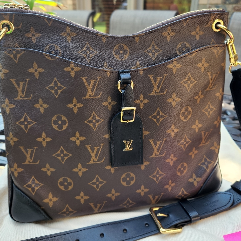 Louis Vuitton Odeon NM Noir MM Excellent Condition